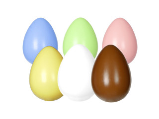 eggs medium 17cm 12 pcs. color mix, 2 pcs. per color