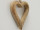 Holz-Herzen zum Hängen 2er Set, je 1 Stück H 14 + 19cm