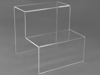 Acryl-Treppe 2-stufig B 200 x H 200 x T 200mm