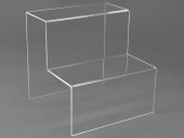 Acryl-Treppe 2-stufig B 200 x H 200 x T 200mm