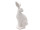 Hase Dolomit weiss matt 16 x 10 x H 30cm