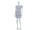 mannequin "Basic Line" lady fibreglass, both arms straight