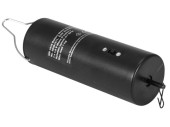 Spiegelkugel-Motor Batterie H 20cm, Ø 6cm, mit Aufhänger bis 1kg belastbar/KugelØ20cm