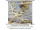 Textilbanner "Netz/Seesterne" 75 x 75cm, hellblau/ecru, Schlauchnaht oben+unten
