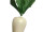 Rettich weiss 45 x 7cm PVC