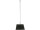 metal stand "flower new" black h 90cm
