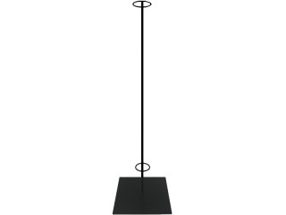 Metallständer "Flower new" schwarz H 60cm