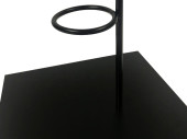 Metallständer "Flower new" schwarz H 60cm