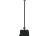 metal stand "flower new" black h 60cm