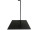 support de métal "flower new" noir h 23cm