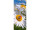 Textilbanner "Margeriten mit Marienkäfer" weiss/gelb, 75x180cm, Schlauchnaht oben+unten
