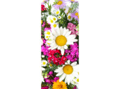 Textilbanner "Blütenmix mit Margeriten"...