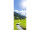 Textilbanner "Wiesenbach" grün/blau, 75x180cm, Schlauchnaht oben+unten