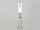 Kerzenhalter chrom/Glas H 54cm, Ø 13cm
