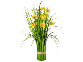 Grasbusch "Cosmea" H 44cm gelb