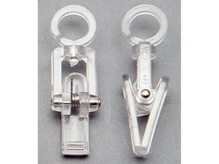 Clever-Clip Haken transparent 5cm, 100 Stück