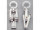 Clever-Clip Haken transparent 5cm, 100 Stück