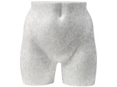 Damen-Hüfttorso Styropor granit/grau B 29 x H 32.5cm