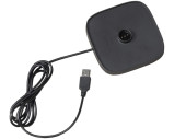 Lampe de table USB "Capri" noire, avec accu et variateur dintensité