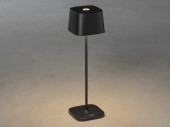 USB table lamp "Capri" black, with battery and...