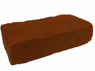 Stein "Ziegelstein" 23 x 10cm rötlich, Kunststoff