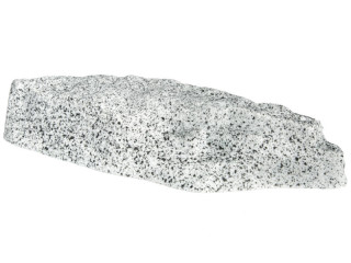 Stein "Felsstück" 50 x 20cm grau gesprenkelt, Kunststoff