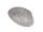 Stein "Kiesel S" 18 x 8cm grau gesprenkelt, Kunststoff