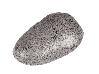 Stein "Kiesel M" 22 x 6cm grau gesprenkelt, Kunststoff