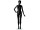 mannequin "Ringo female" black arms straight + angle