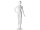 mannequin "Ringo female" blanc bras droites et repliés