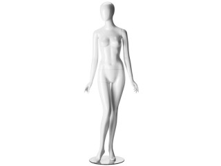 mannequin "Ringo female" white arms at side, legs angle