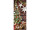 Textilbanner Weihnachtsbaum/Sterne 75x180cm, braun/bunt, Schlauchnaht oben+unten