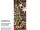 Textilbanner Weihnachtsbaum/Sterne 75x180cm, braun/bunt, Schlauchnaht oben+unten