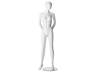 mannequin "Ringo female" blanc bras arrière