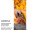 Textilbanner Eichhörnchen 75 x 180cm, orange/bunt Schlauchnaht oben+unten