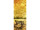 Textilbanner Herbst-Bank, 75x180cm, orange/bunt, Schlauchnaht oben+unten