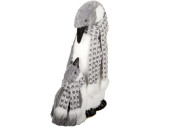 Pinguin "Cool" mit Kind, grau/weiss, 27 x 12 x H 38cm