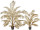 Areca-Palme "Golden" getopft, versch. Grössen