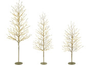 LED-Baum goldfarben, warmweiss, inkl. Netzadapter 31V,...