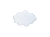 Wolke aus Watte 4cm dick, weiss, schwer entflammbar, 41 x...