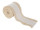 Jute-Band mit Spitze mittig, B 8cm, L 5m