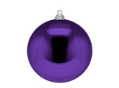 boule de Noël B1 brillant violet, Ø 15cm, 1 pc.