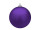 christmas ball B1 mat purple, Ø 15cm, 1 pc.