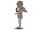 Engel Birke/Metall H 50cm, B 22cm, T 7.5cm