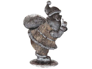 Nikolaus Birke/Metall H 35cm, B 21cm, T 7cm