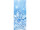 Textilbanner "Schneekristall" 75 x 180cm, weiss/blau, Schlauchnaht oben+unten