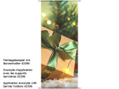 Textilbanner "Päckchen mit Schleife" 75 x...
