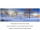 Querbanner "Winterlandschaft" 150 x 50cm, weiss/blau, Schlauchnaht oben+unten