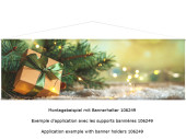 Querbanner "Päckchen mit Zweigen" 150 x...