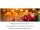 Querbanner "Kugel verziert" 150 x 50cm, rot/gold/braun/grün, Schlauchnaht oben+unten